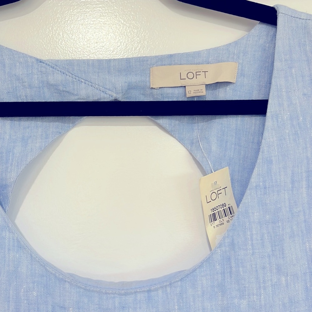 The LOFT COTTON LINED SUMMER DRESS